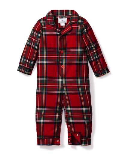 Imperial Tartan Romper Pajama