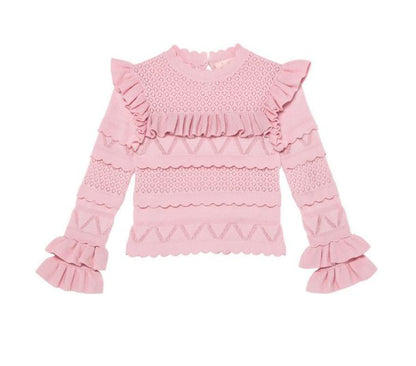 Ruffle Two Piece Set