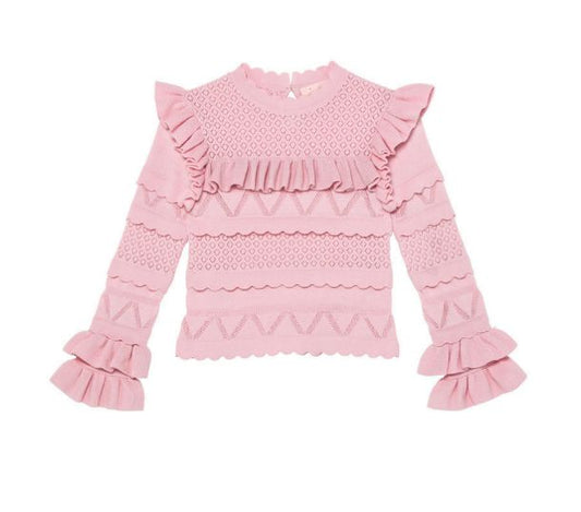 Ruffle Two Piece Set