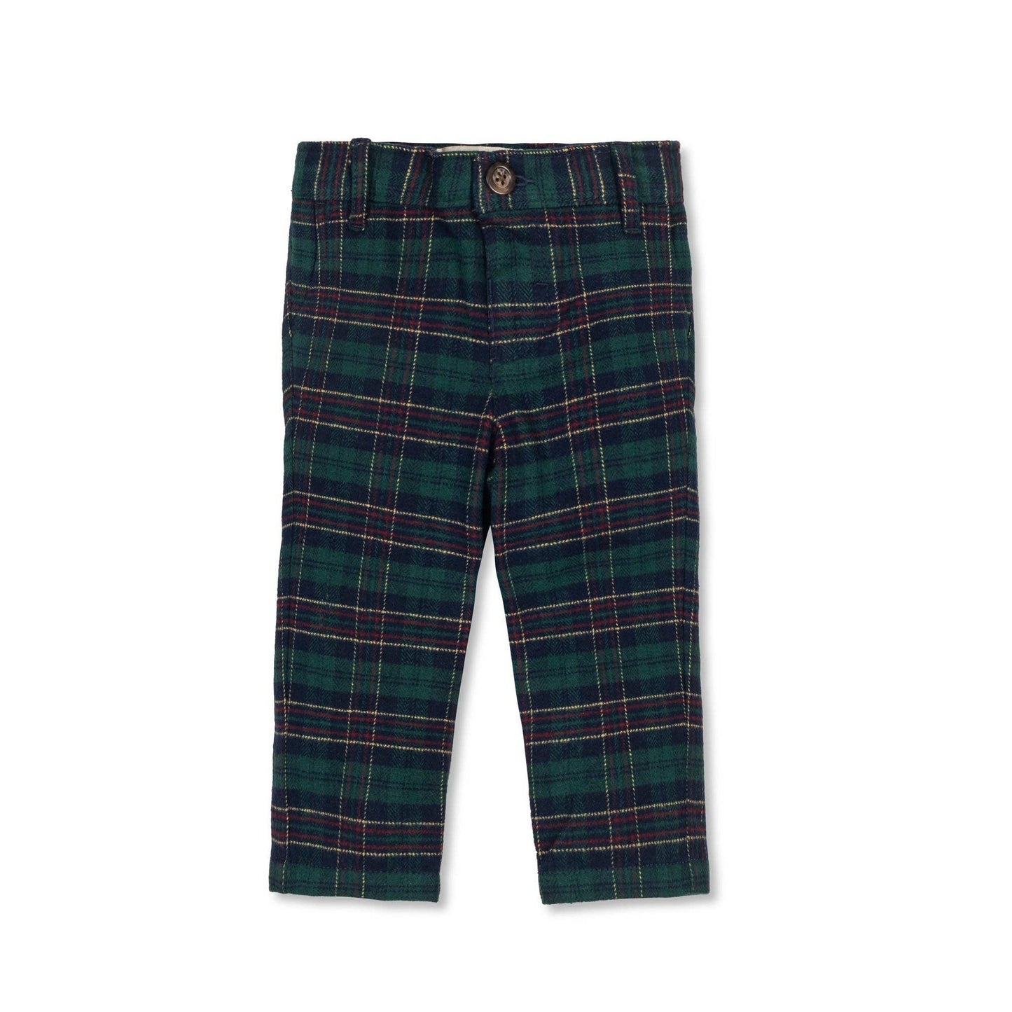 Hope & Henry Tartan Suit Pant - Baby