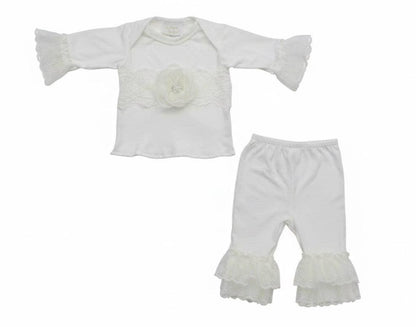 Haute Baby Innocence Baby Set For Newborn Girl