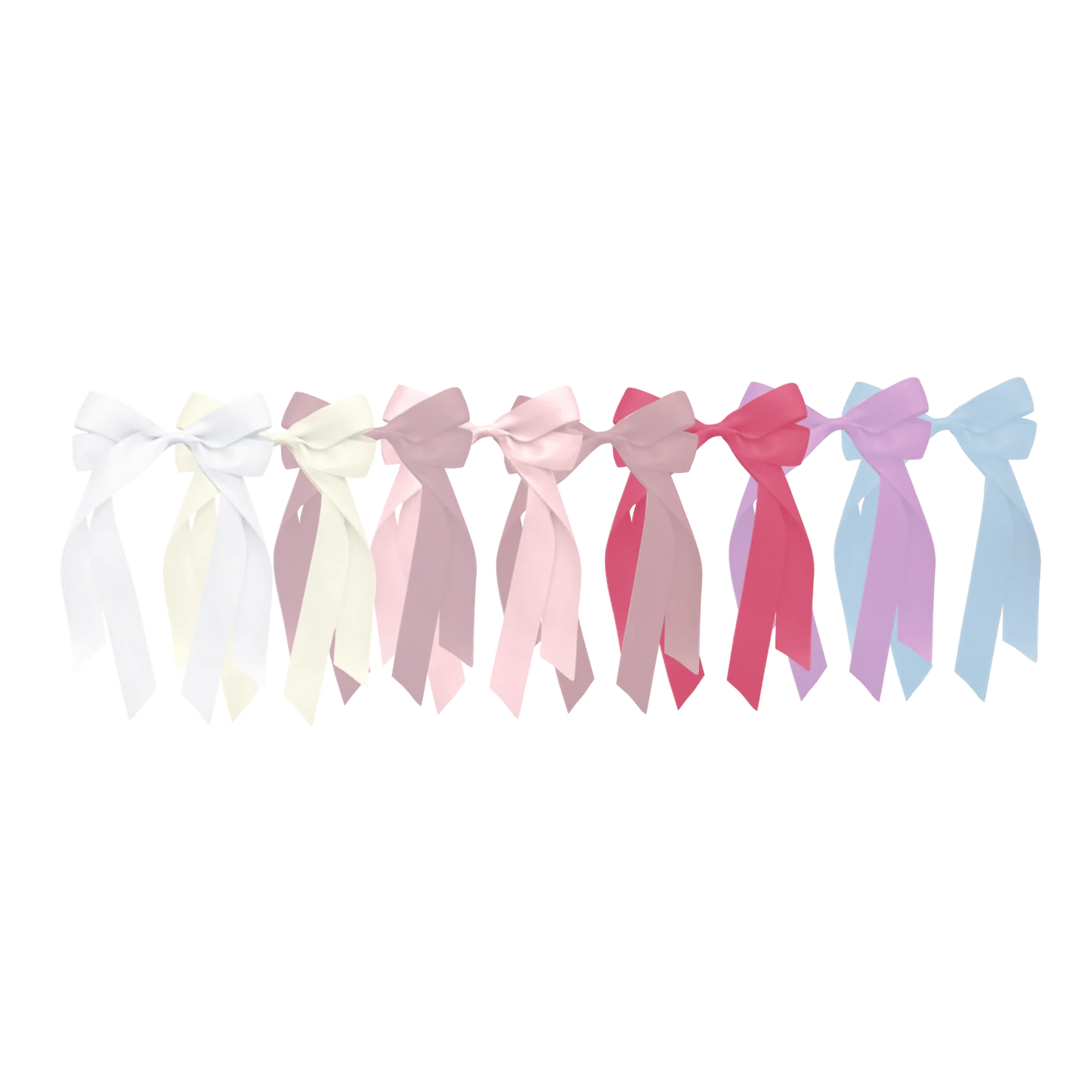 Bows Art- Satin Double Long Tail