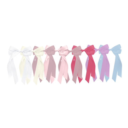 Bows Art- Satin Double Long Tail