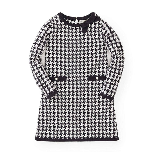 Bow Detail Organic Sweater Dress