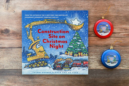 Construction Site on Christmas Night