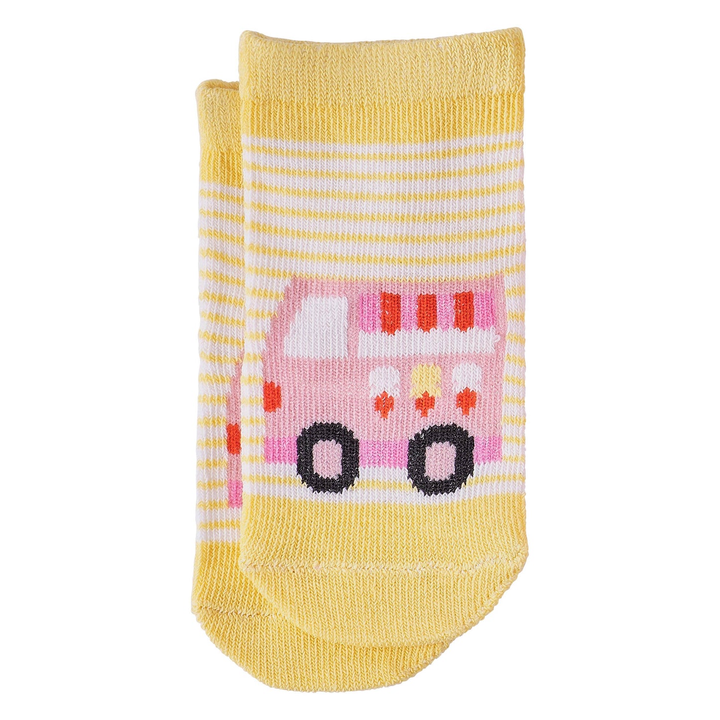 Organic Cotton Toddler Socks Trucks CDU of 12