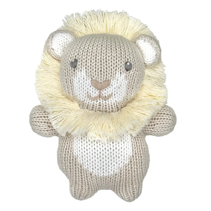 Lion Zubaby Knit Rattle