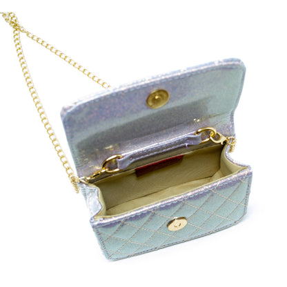 Quilted BFF Blossom Pearl Handle Handbag