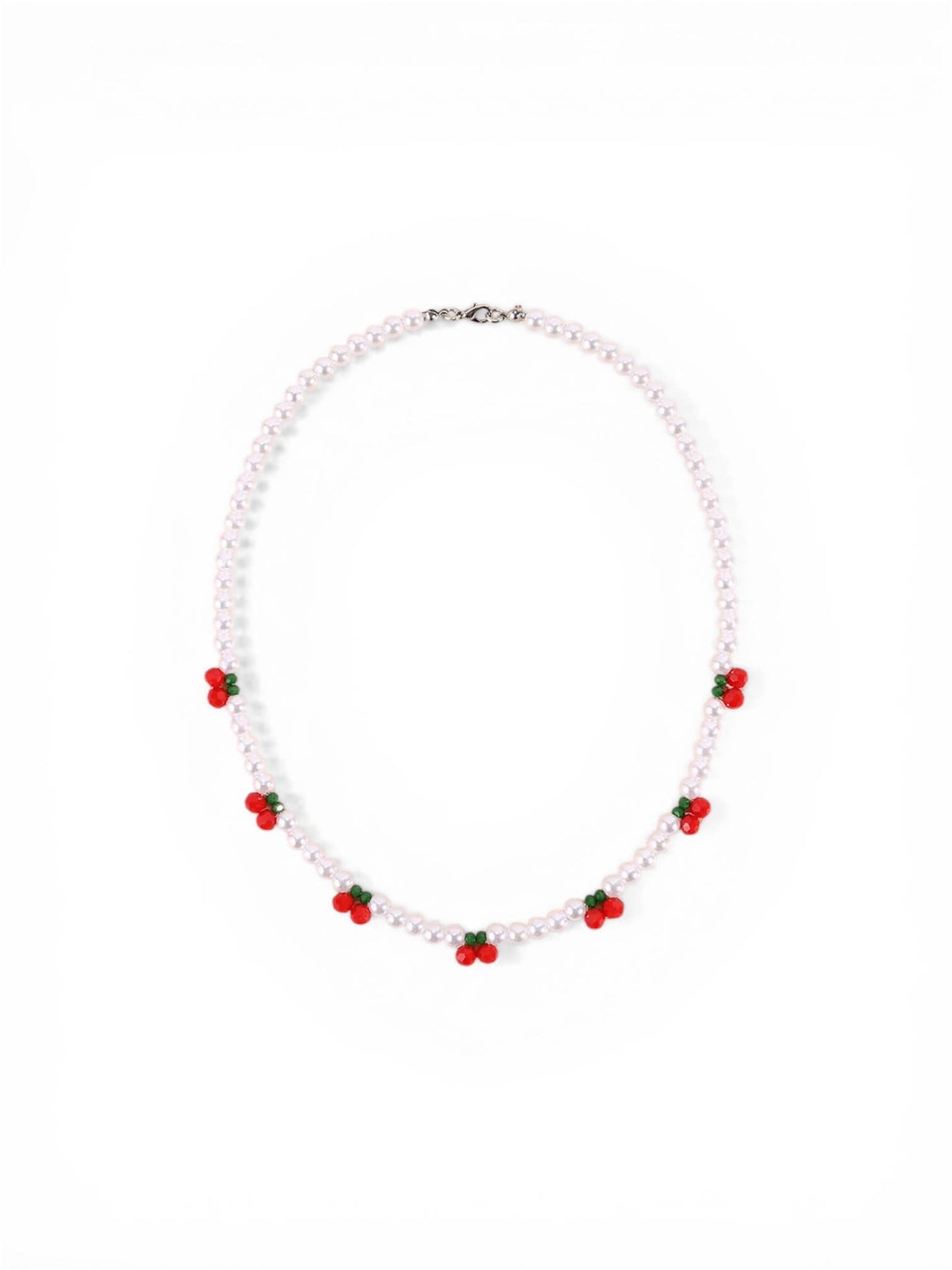 Pearl Cherry Necklace