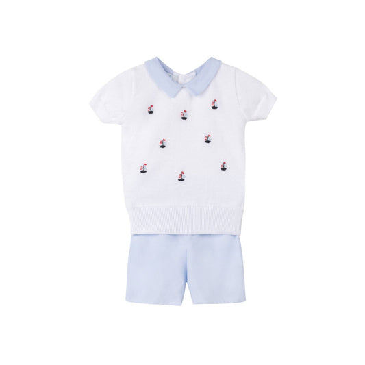 Baby & Toddler Boys Sailboat Sweater Set