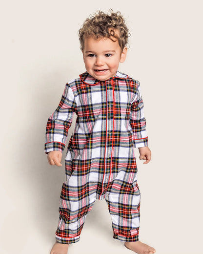 Balmoral Tartan Romper Pajama