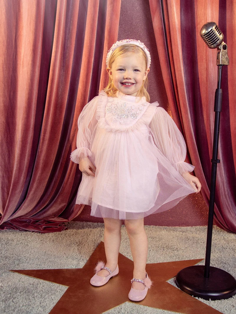 Bebe Walk of Fame Tulle Dress