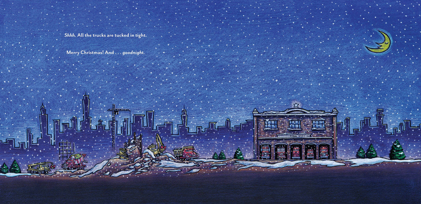 Construction Site on Christmas Night