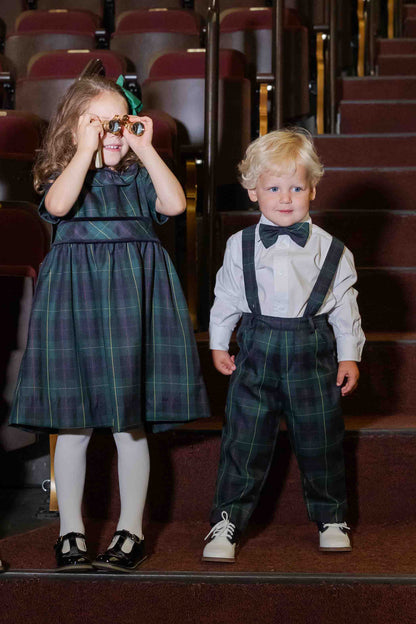 Plaid Adjustable Bow Tie