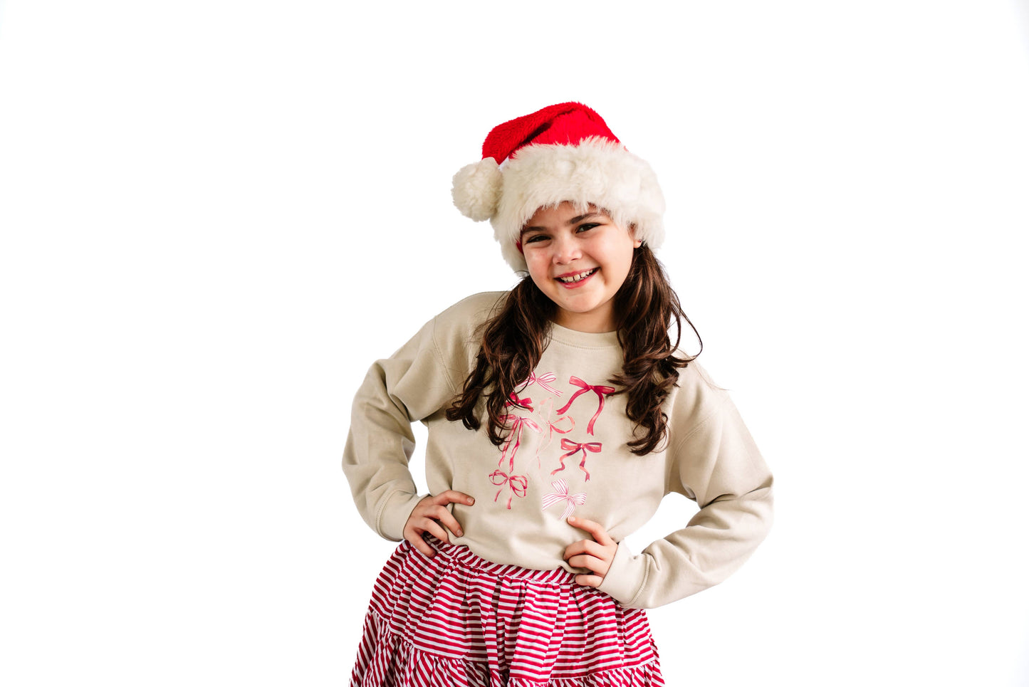 Bows | Girls Sweatshirt