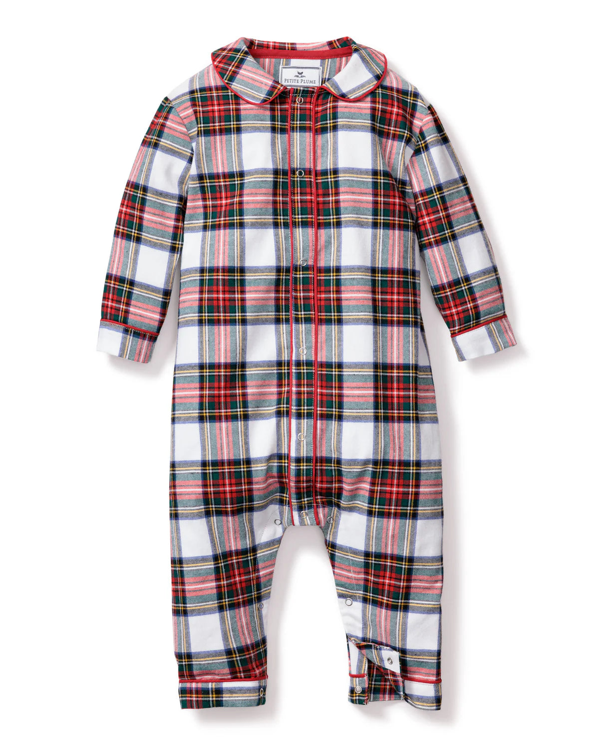 Balmoral Tartan Romper Pajama