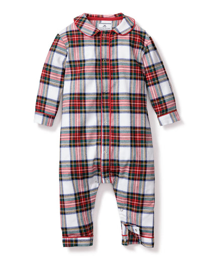 Balmoral Tartan Romper Pajama