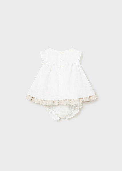 White Smock Dress