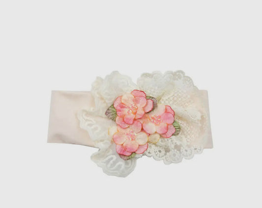 Frilly Rose Girl Headband
