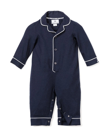 Classic Navy Romper Pajama