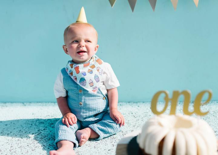 Confetti Bandana Bib Set