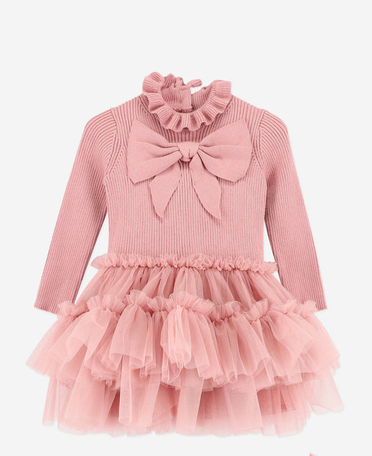Baby Tea Rose Tulle Dress