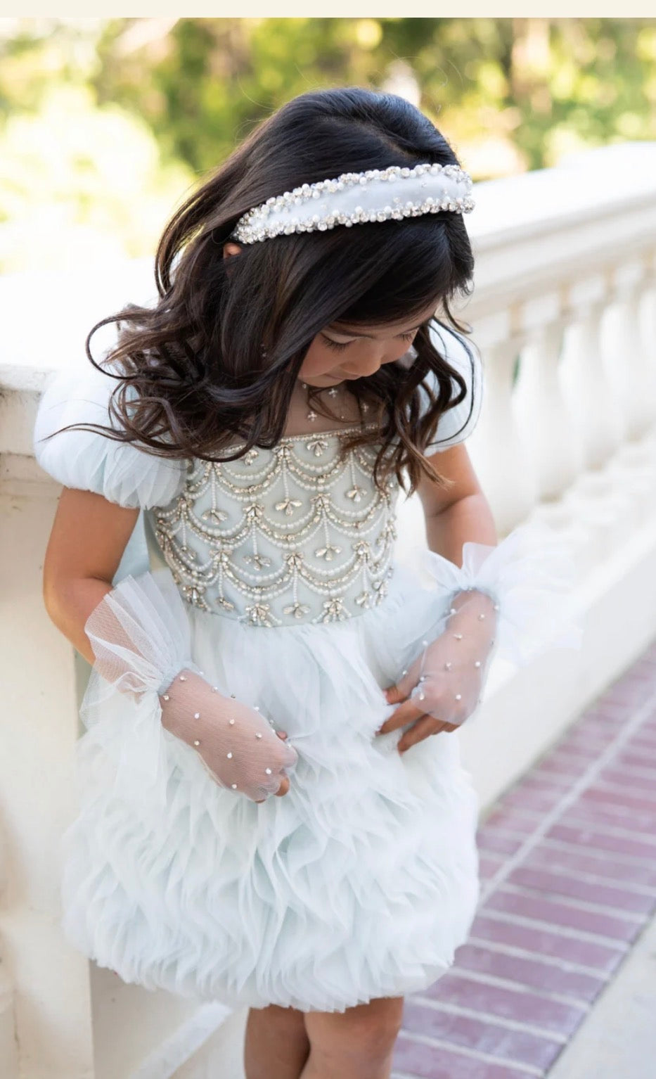 Castle Tulle Dress + Accessories