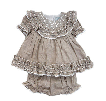 Petite Maison- Ashlyn Linen Top & Short Set