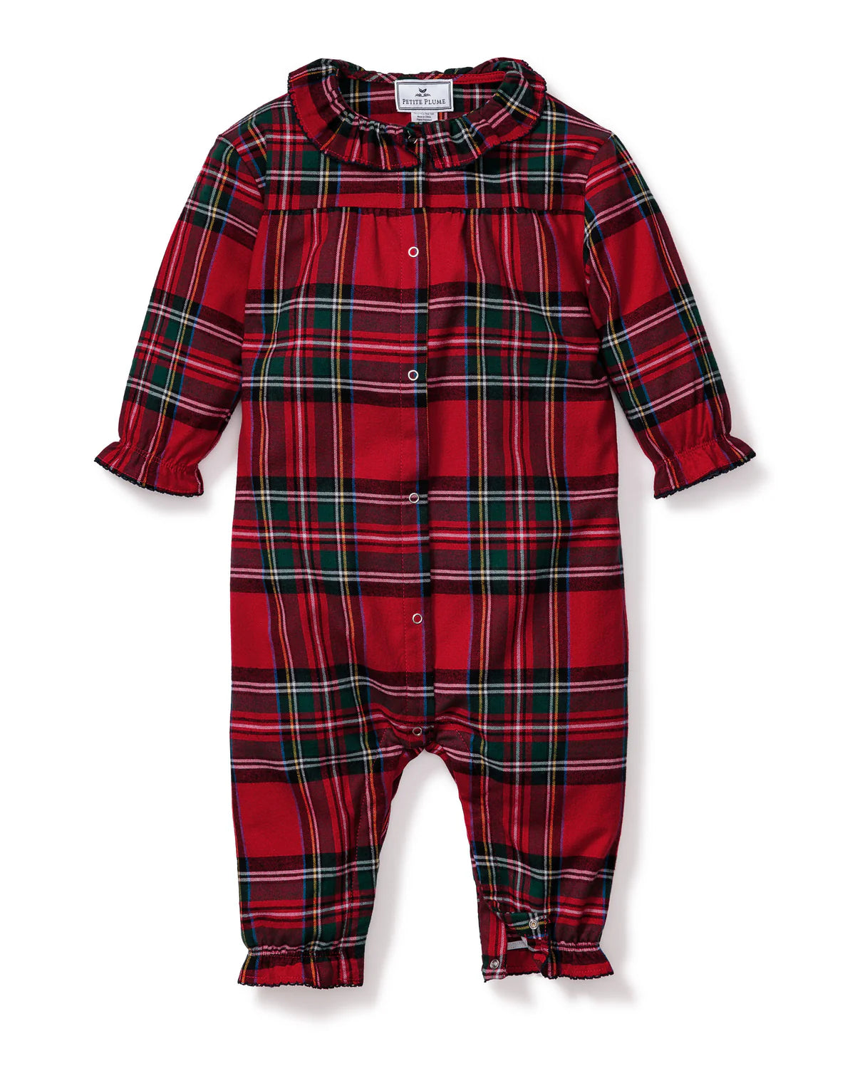 Madeline Imperial Tartan Pajama Romper