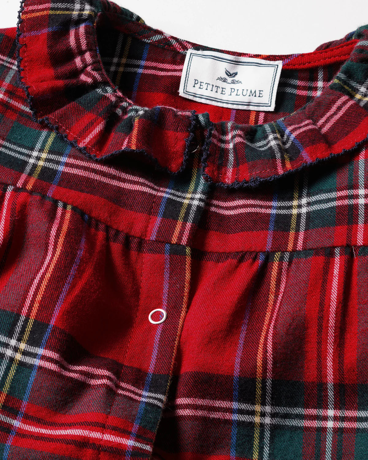 Madeline Imperial Tartan Pajama Romper