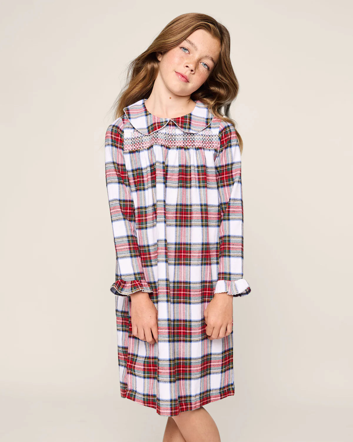 Balmoral Tartan Girls nightgown