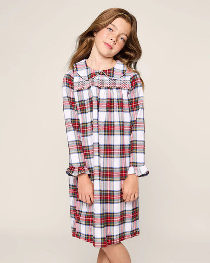 Balmoral Tartan Girls nightgown