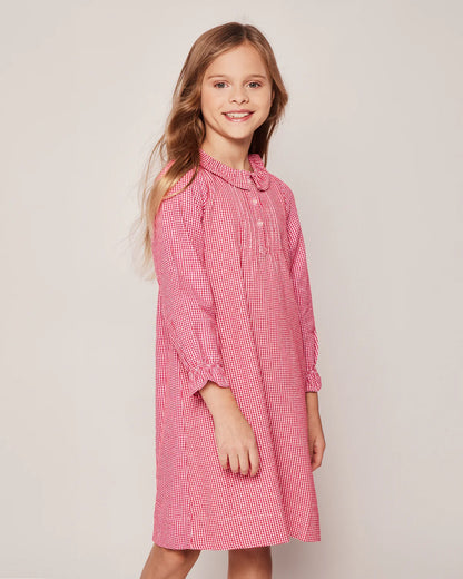 Victoria Mini Gingham Nightgown