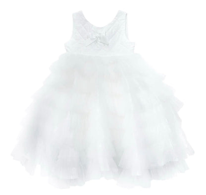 White Quilted Dress
