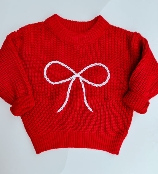 Tiny Thread Designs- Bow Holiday