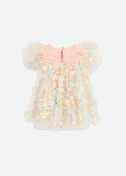 Tulle Baby Multi Flower Dress