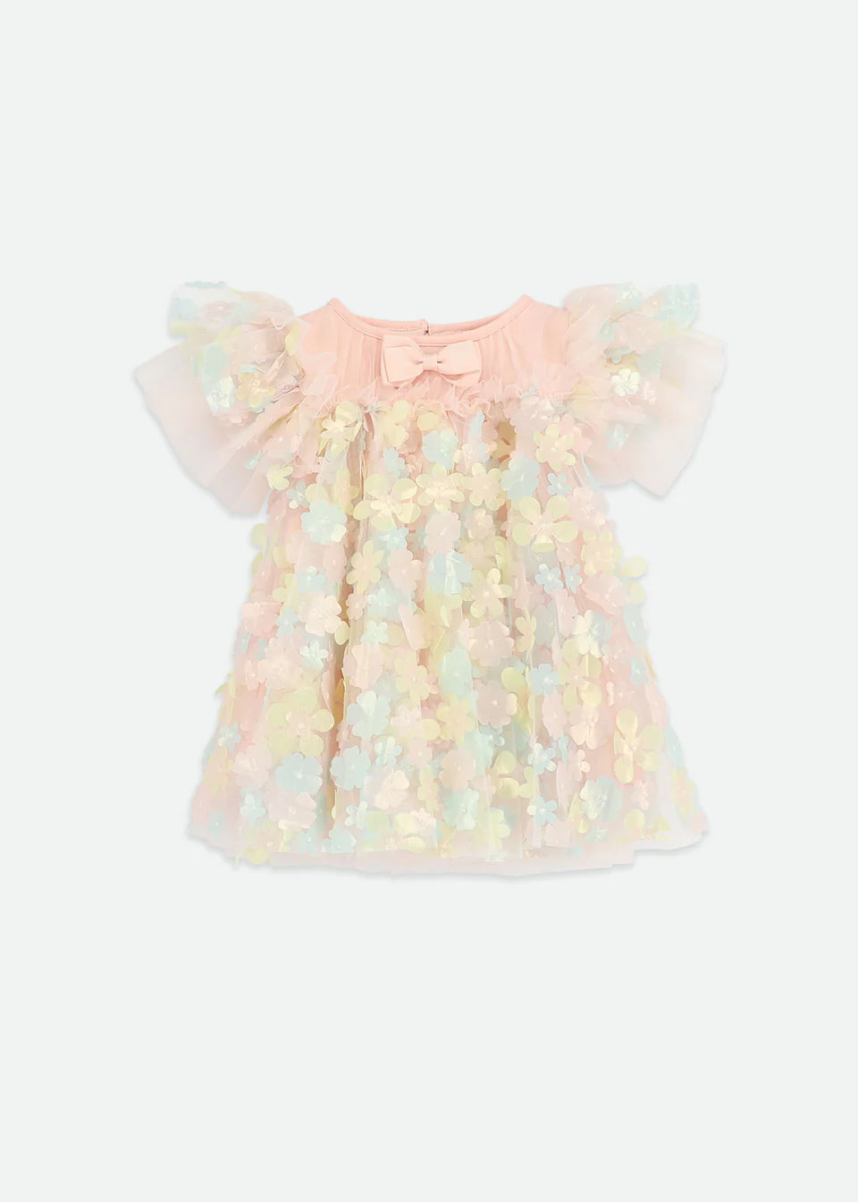 Tulle Baby Multi Flower Dress