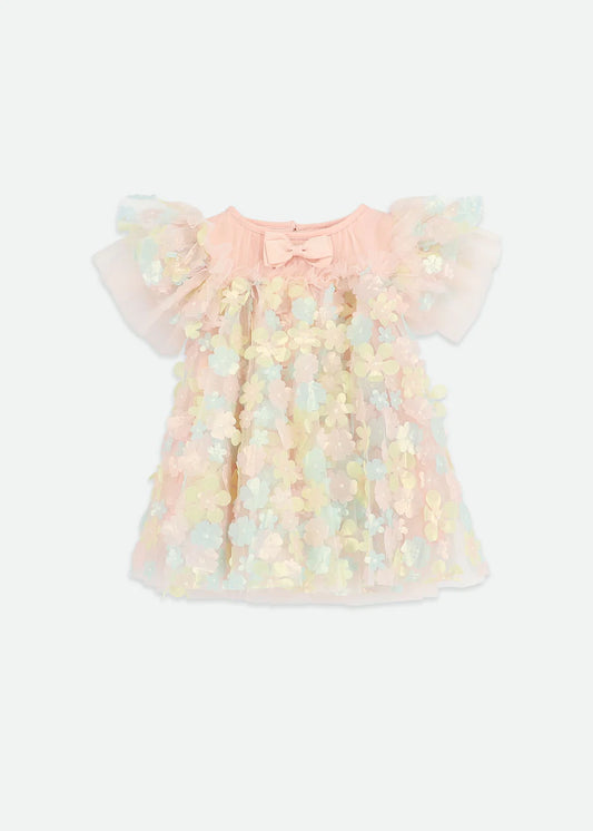 Tulle Baby Multi Flower Dress