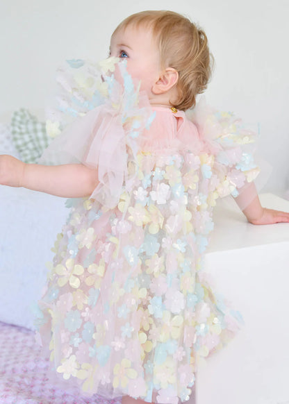 Tulle Baby Multi Flower Dress