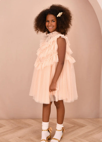 Morena Champagne Mini Dress