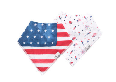 Patriot Bandana Bib Set