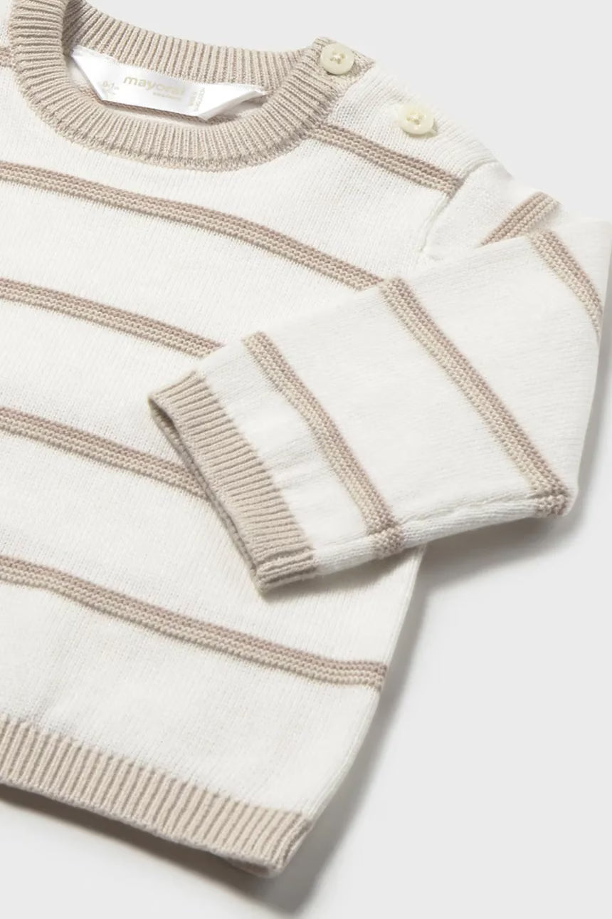 Baby Neutral Striped Sweater