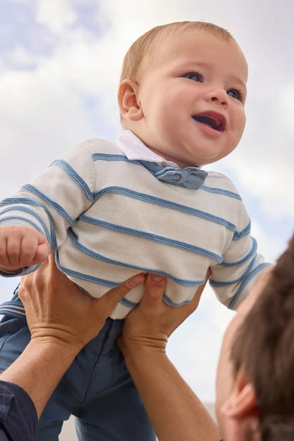 Baby Neutral Striped Sweater