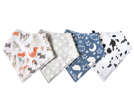 Rufus Bandana Bib Set