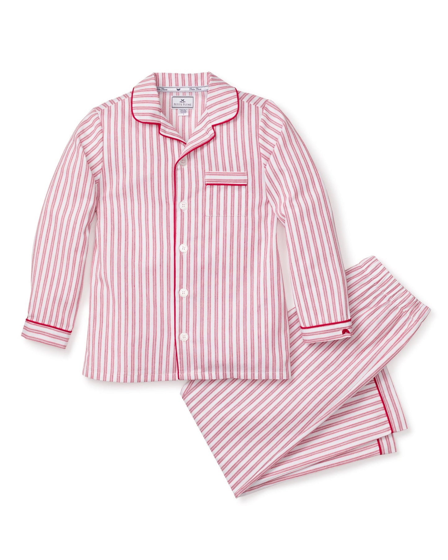 Antique Red Stripe Pajamas