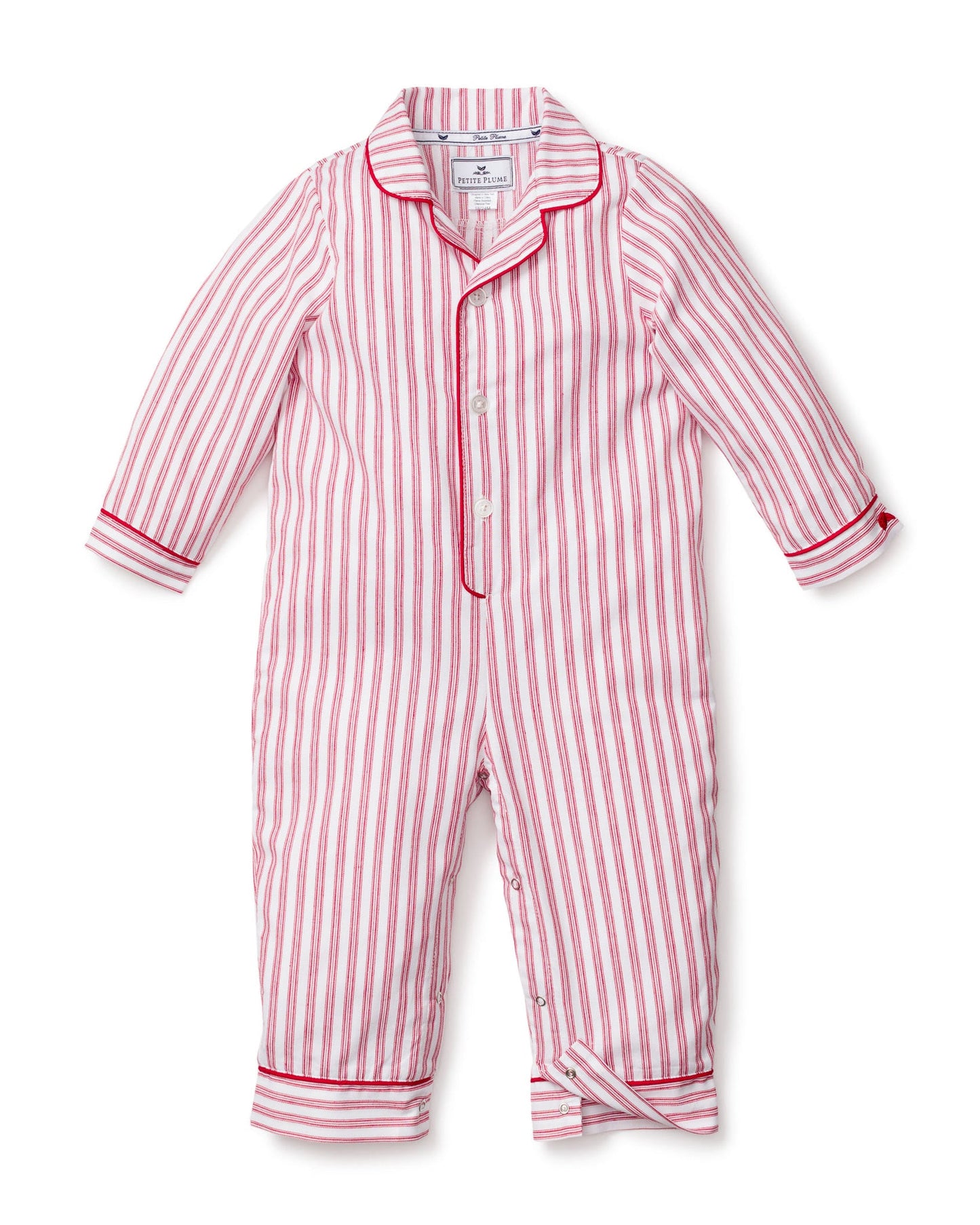 Antique Stripe Romper Pajama