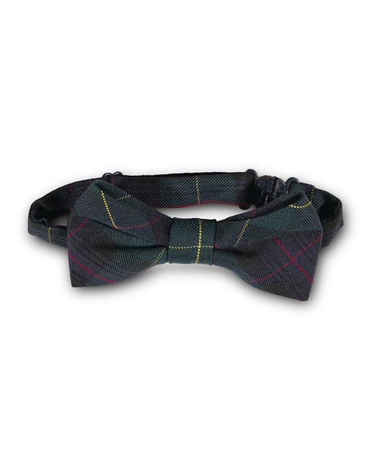 Plaid Adjustable Bow Tie