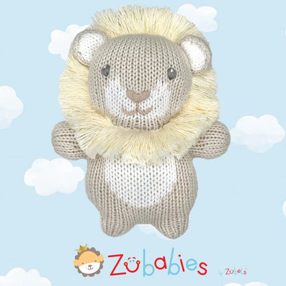 Lion Zubaby Knit Rattle