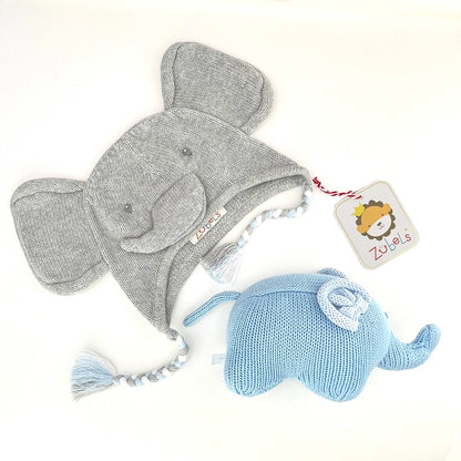 Basic Elephant Rattle - 2 Colors!