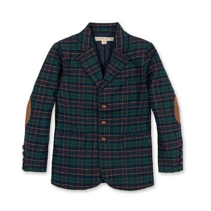 Hope & Henry Tartan Suit Jacket